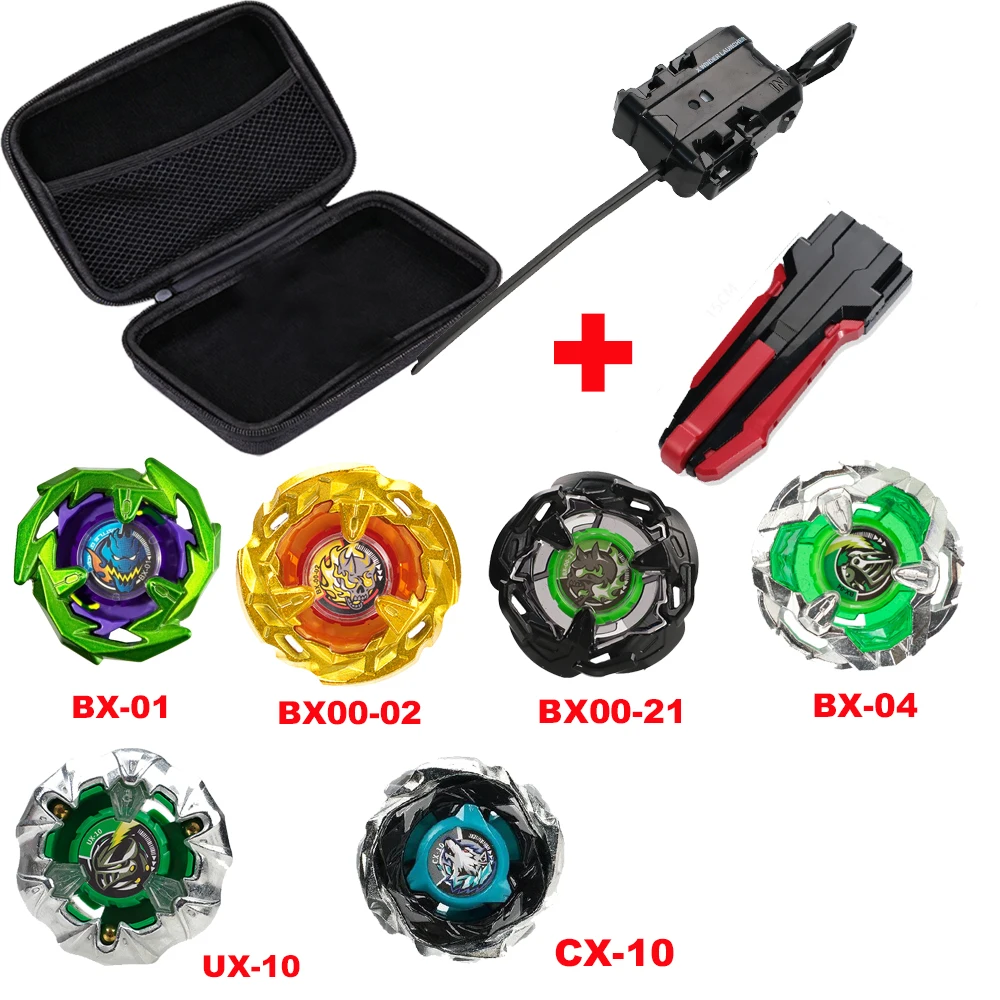 

Спиннеры Burst Gyro серии BX UX CX: игрушки для соревнований и подарков для детей, с коробкой для хранения