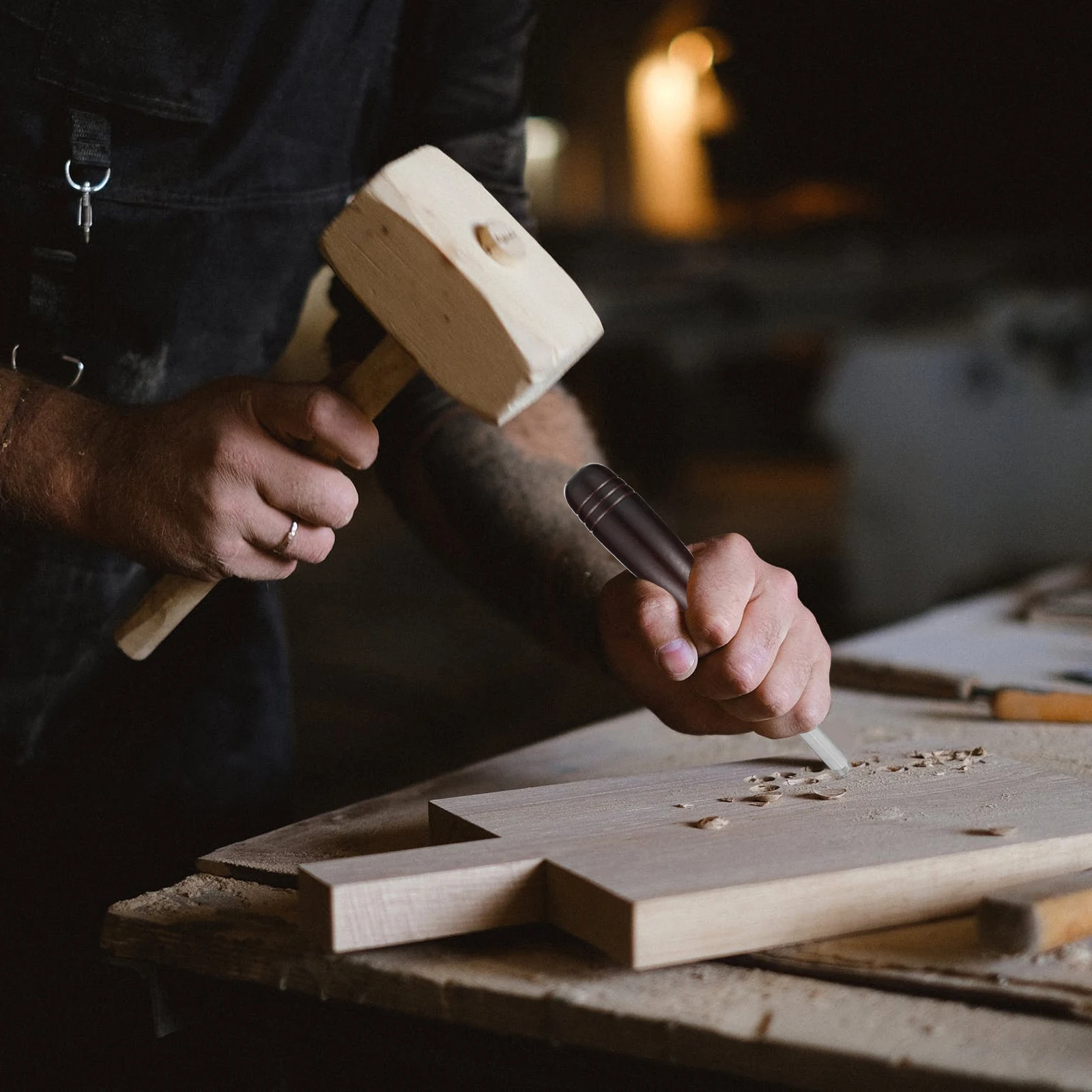 

Wooden File Handle Hardwood Tool Replacement Handles Large for Small Files Woodworking