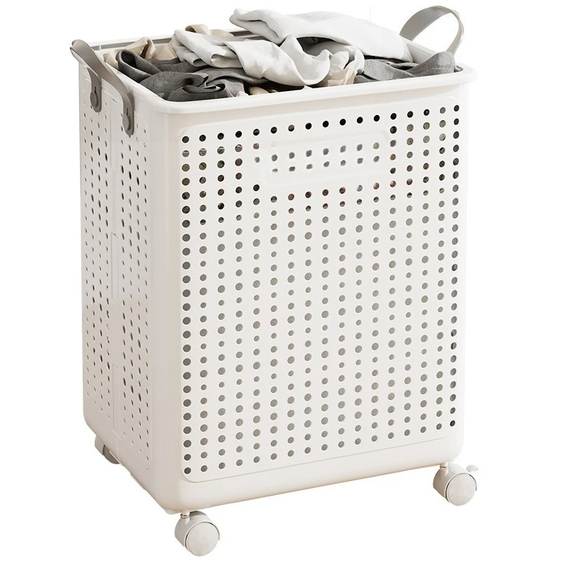 

Folding clothes storage basket