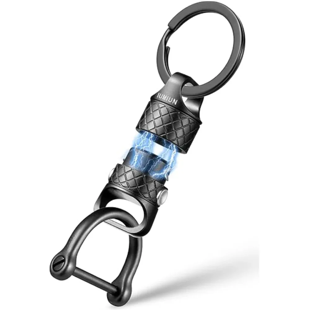 Magnetic Quick Release Keychain, Detachable Magnetic Carabiner, Removable Key Chain for Men Women, Safe Lock Key Organizer