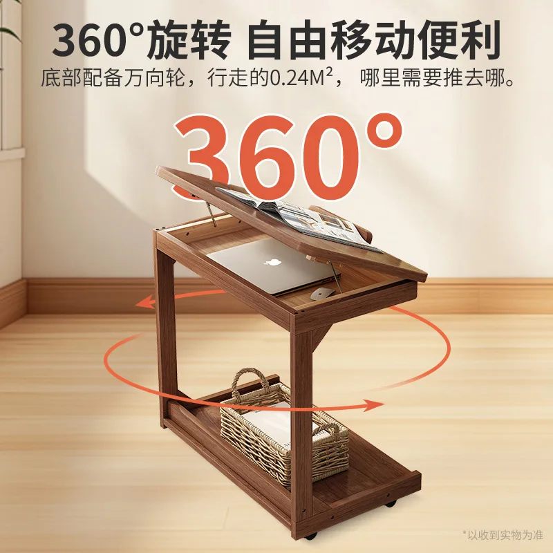 bedside table household bedroom removable solid wood 2025 new creative replacement for small side few bedside bedside shelves