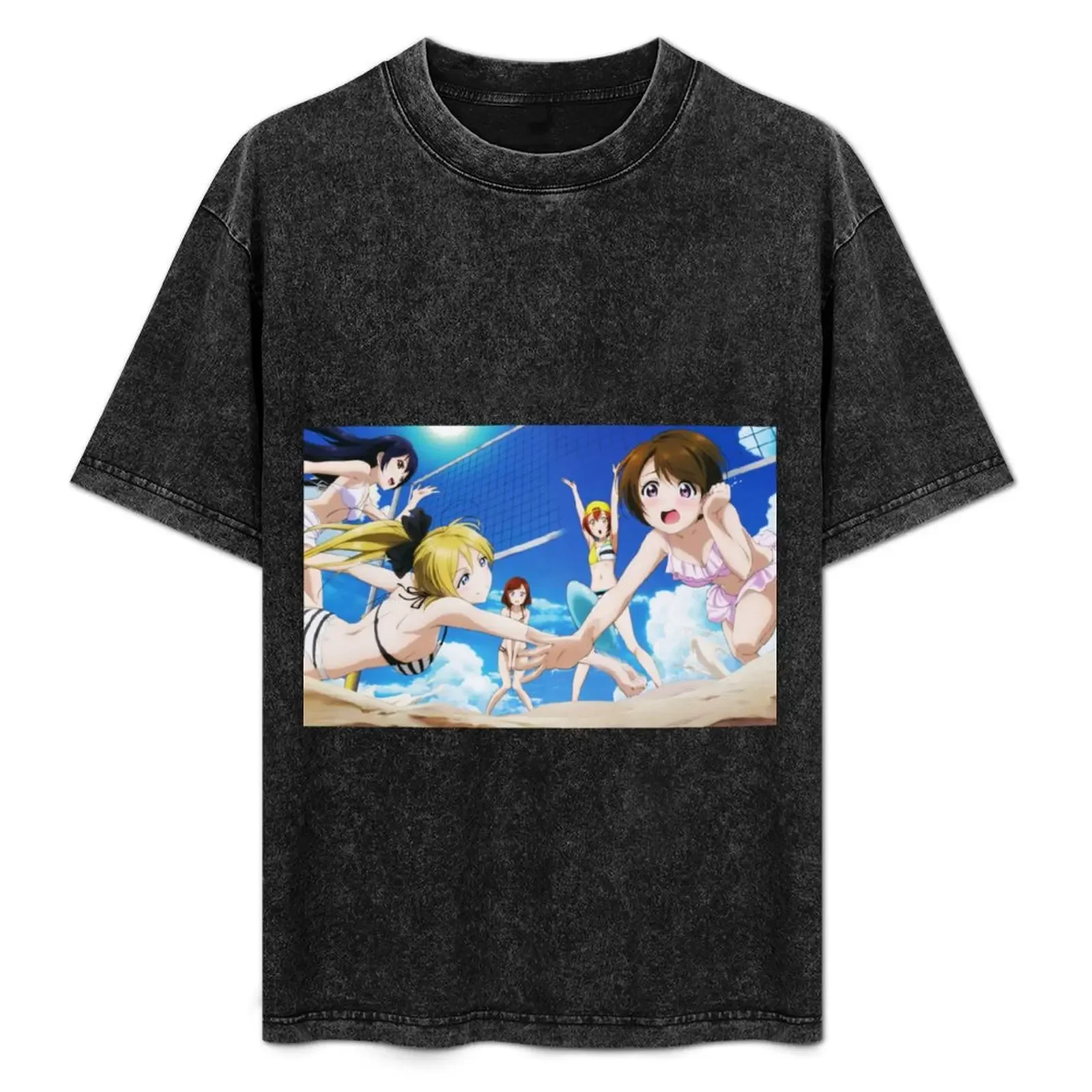 

Love Live! Beach Volleyball! T-Shirt designer shirts topping T-shirts man t shirt men 100℅ cotton