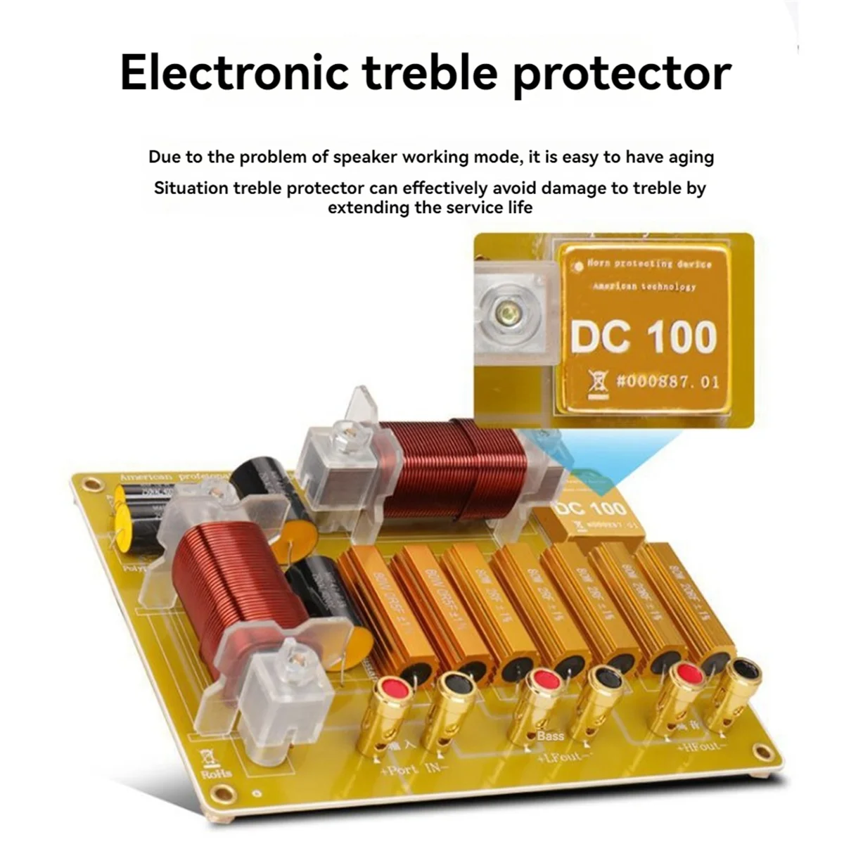 

Efficient Audio Divider Stage Speaker Two-Way Frequency Single 15/18 Inch