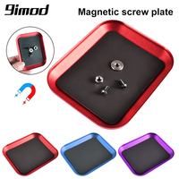 9IMOD RC Aluminium Alloy Magnetic Screw Tray Plate Storage Plate for RC Airplane Car Boat Crawler Model Repair Tool