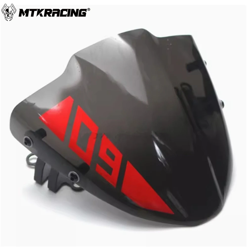 MTKRACING For YAMAHA MT-09 2017-2020 Motorcycle accessories windshield deflector expansion kit windshield fairing