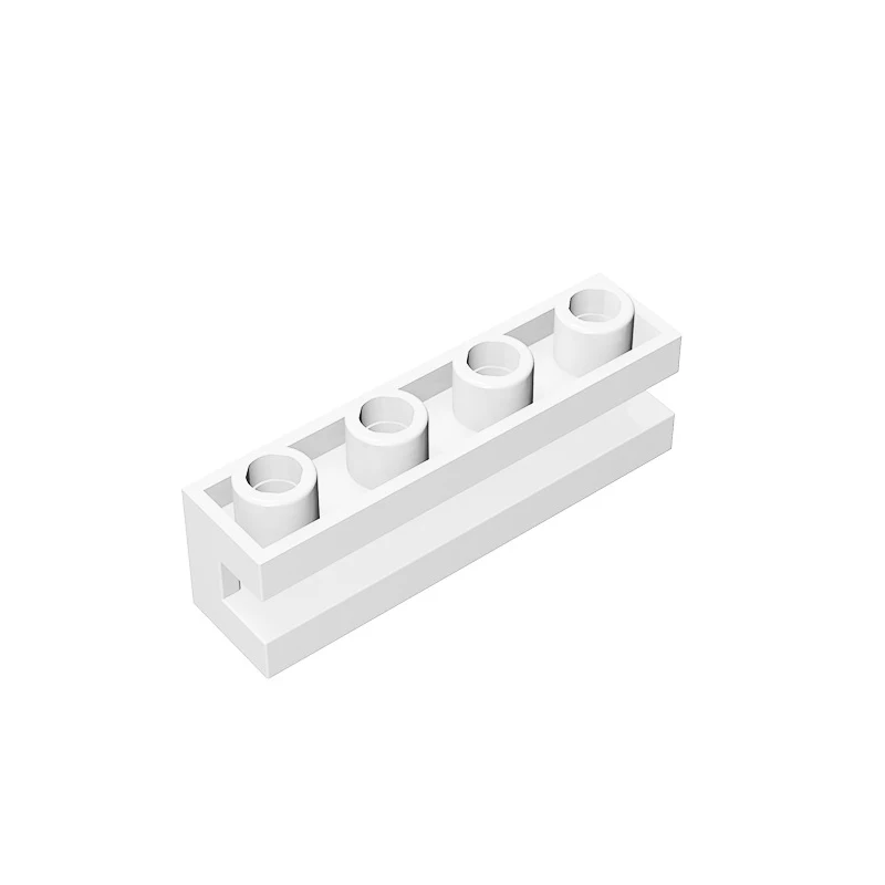 Gobricks GDS-1193 Brick, Modified 1 x 4 with Groove compatible with lego 2653 children\'s DIY Educational Building Blocks Tech