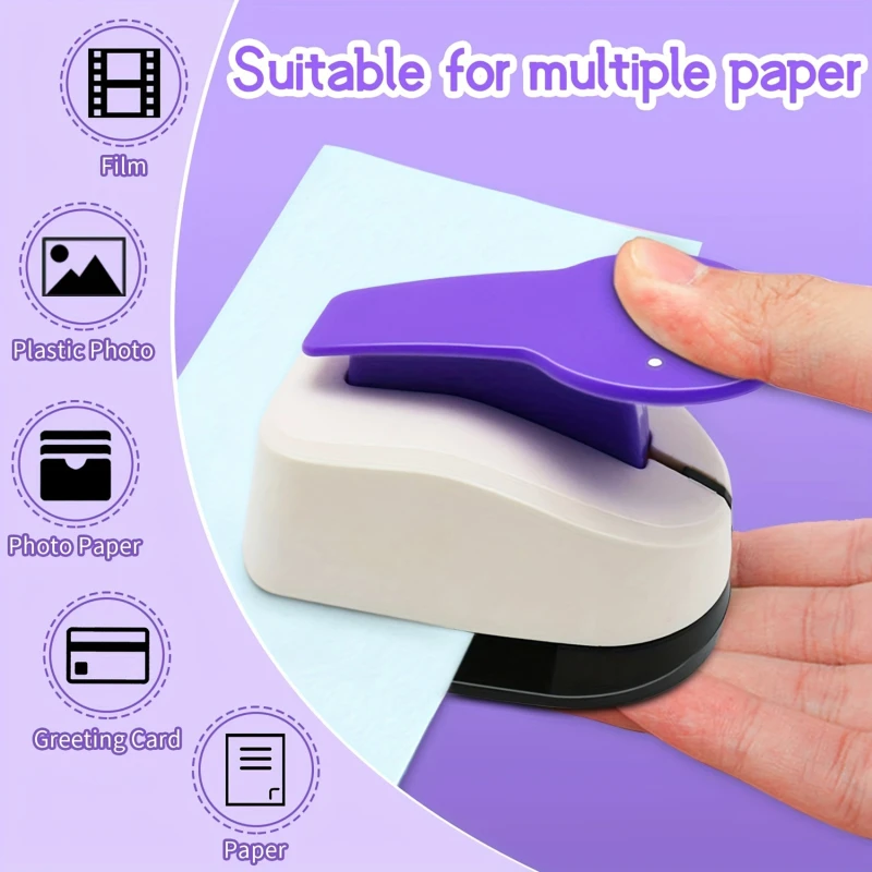 DIY Children's Hole Punch, Papel de Scrapbooking, Brinco Hole Puncher, Cartão Brinco