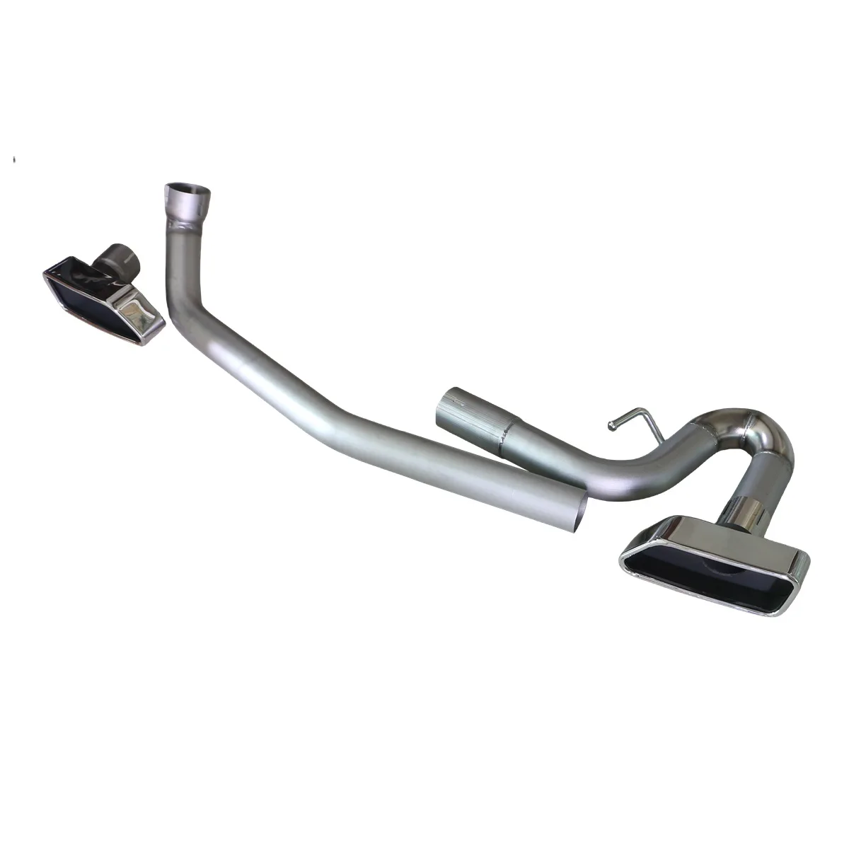 Suitable for BMW 5 Series exhaust pipe modification and upgrade tail nozzle square mouth tail throat