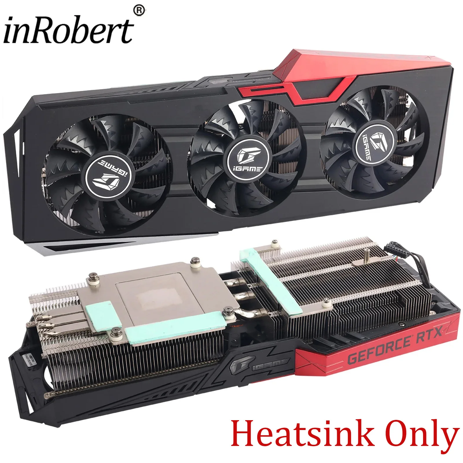 New Heatsink Cooler Fan Replacement For Colorful RTX 2060 2070 Ultra OC Graphics Video Card Radiator