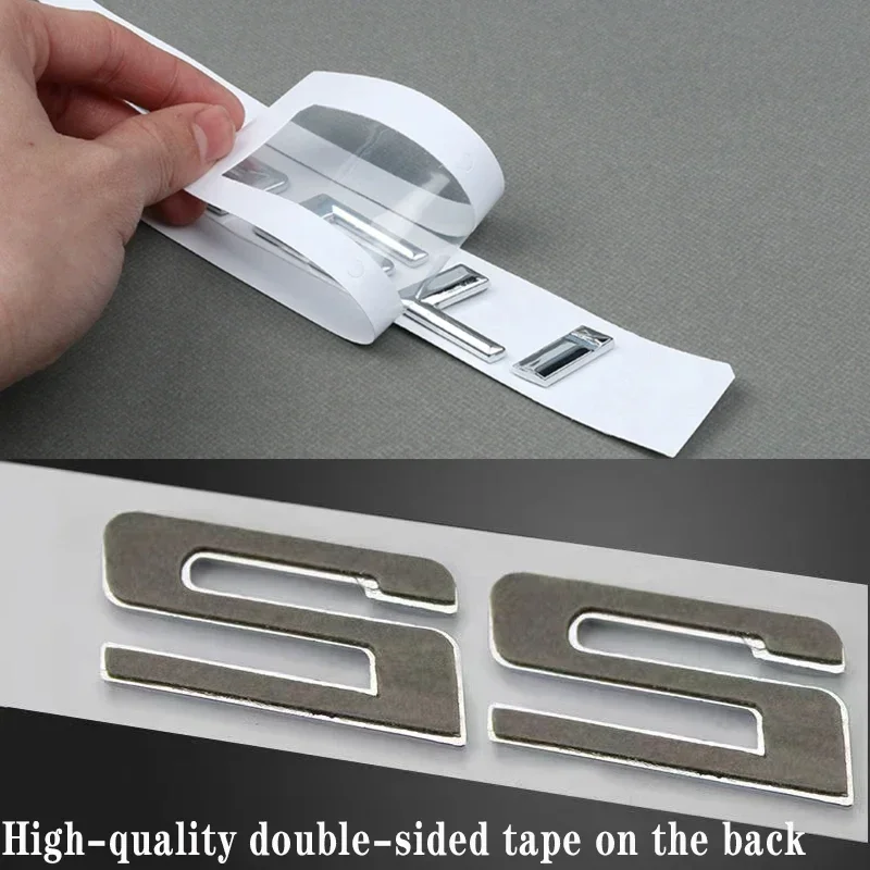 3D ABS Car Trunk Letters Logo Decals Badge Emblem Sticker For BMW 5 Series 520i 525i 528i 530i 535i 540i E39 E60 E61 F07 F10 F11