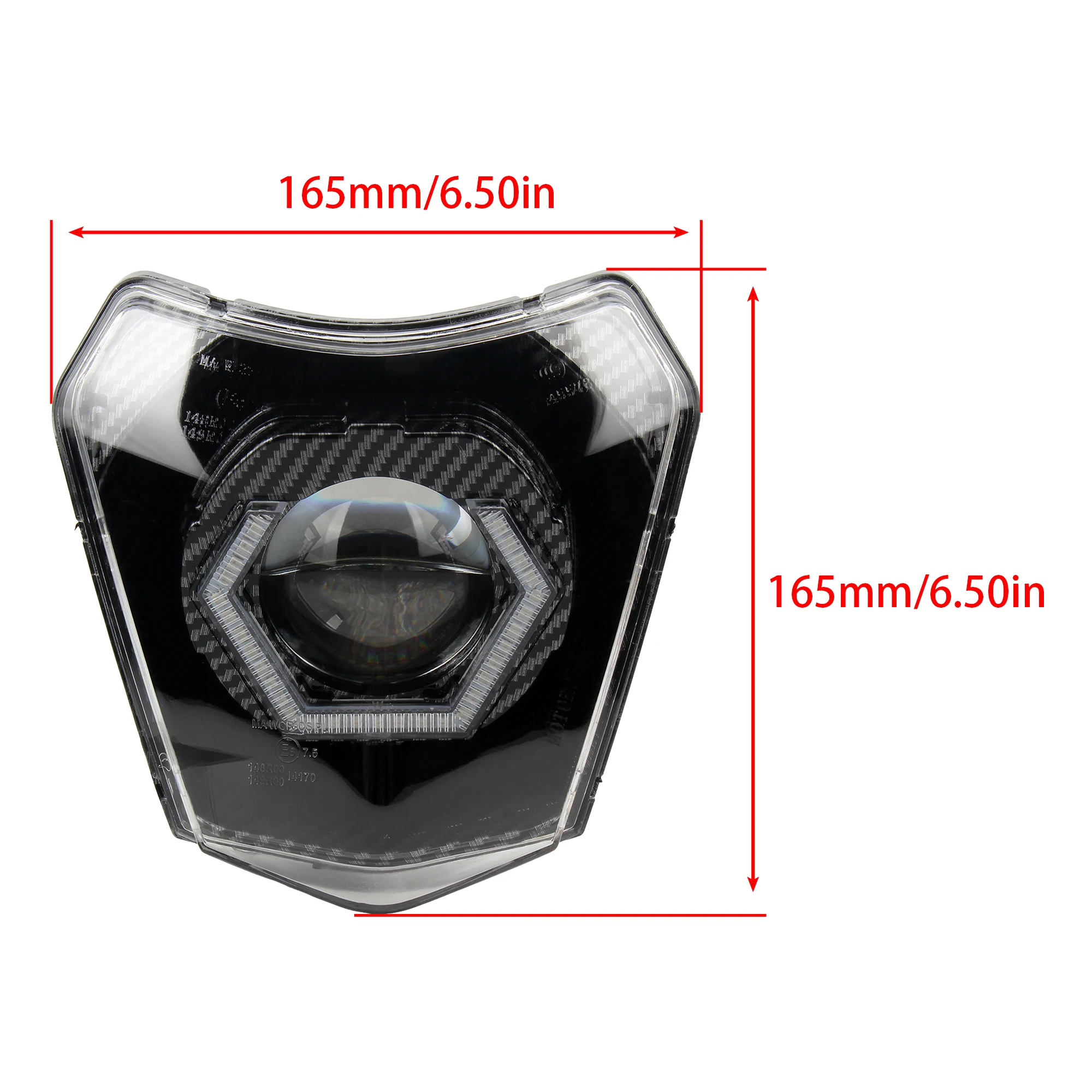 Motocross LED Headlight App Bluetooth Control For KTM EXC XC SX SXF EXCF XCF 125 250 300 450 Dirt Bike Motorcycle Accessories