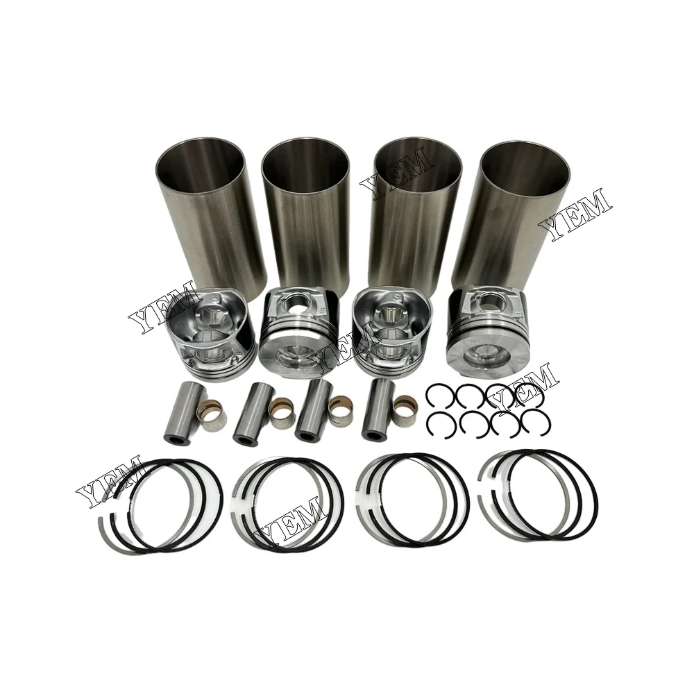 BF4M2011 Cylinder Liner Kit Piston Kit With Piston Ring For Deutz  Tractor Engine