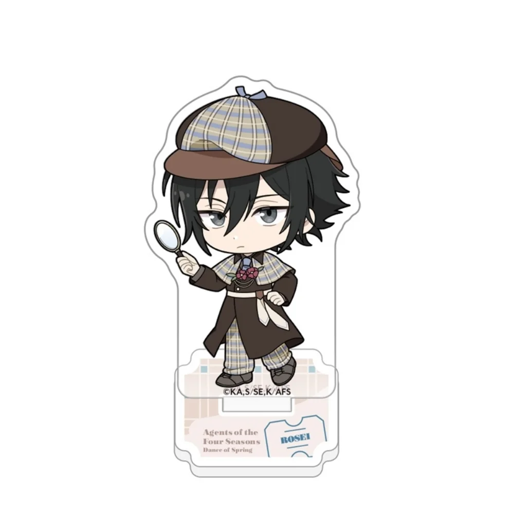 Agents of the Four Seasons: Dance of Spring 10cm Acrylic Stand Keychain Hinagiku Kayō Desk Decor Birthday Gift
