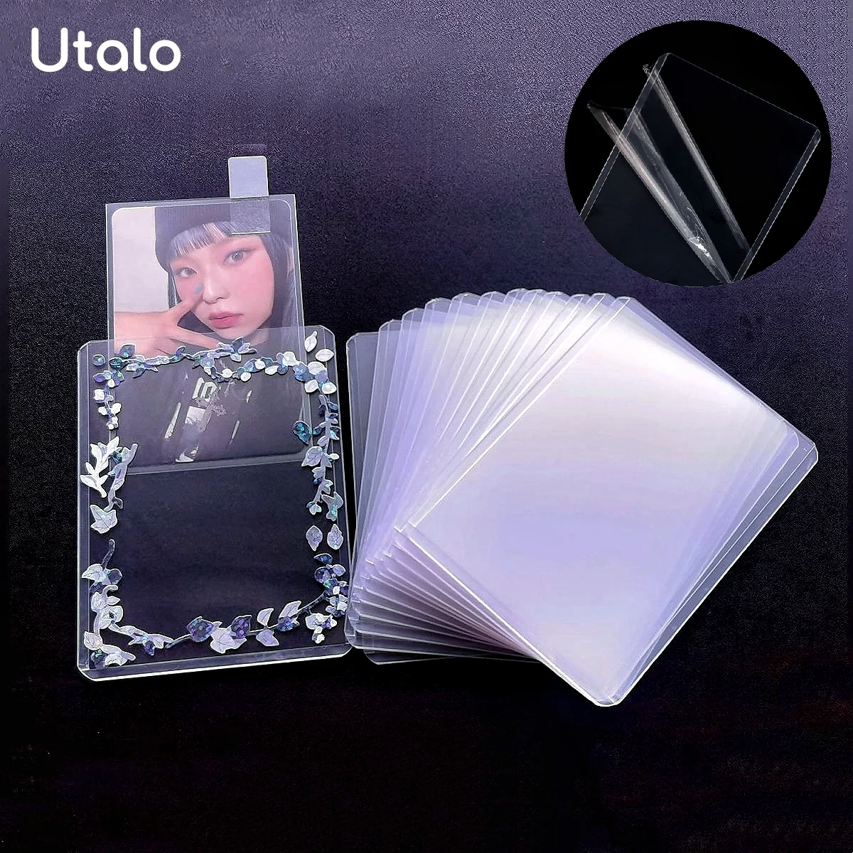 card sleeves for kpop photocards KPOP Unnie Photocard Sleeves (50 pcs) – KPOP2U_Unnie