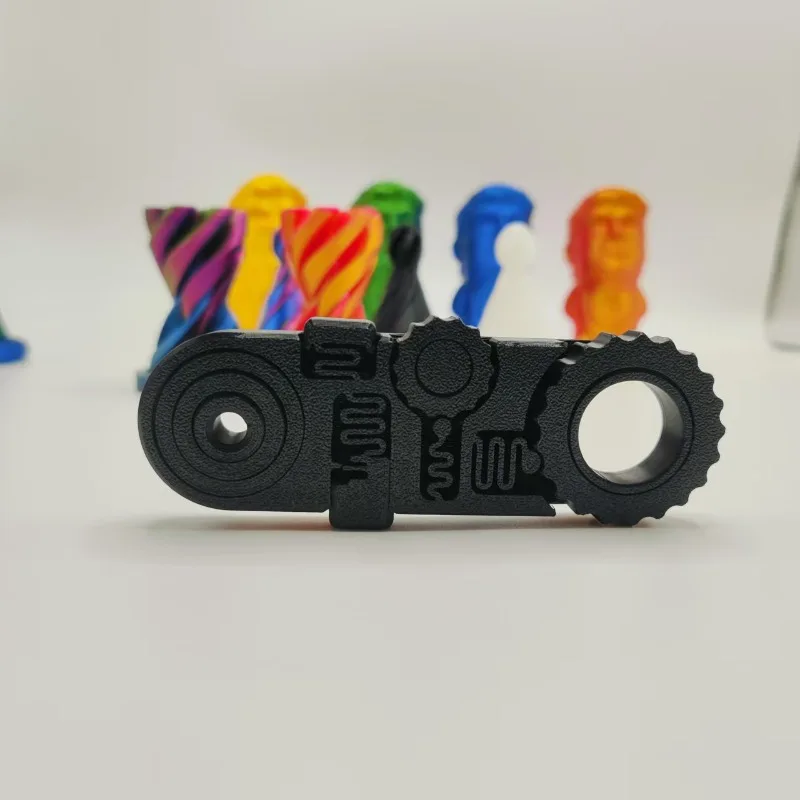 3D Printed Fidget Roller Paragraph Ring Clicker Highpass 5IN1 EDC Stress Relief Sensory Toy Sprockets Anti Anxiety For Children