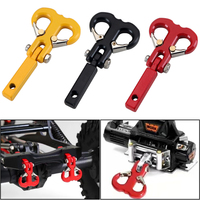 Ajrc Rc Car Metal Tow Hook For Traxxas Trx-4 Axial Scx10 Rgt Yikong 1/10 Rc Crawler Car Front And Rear Bumpers Winch Towing hook