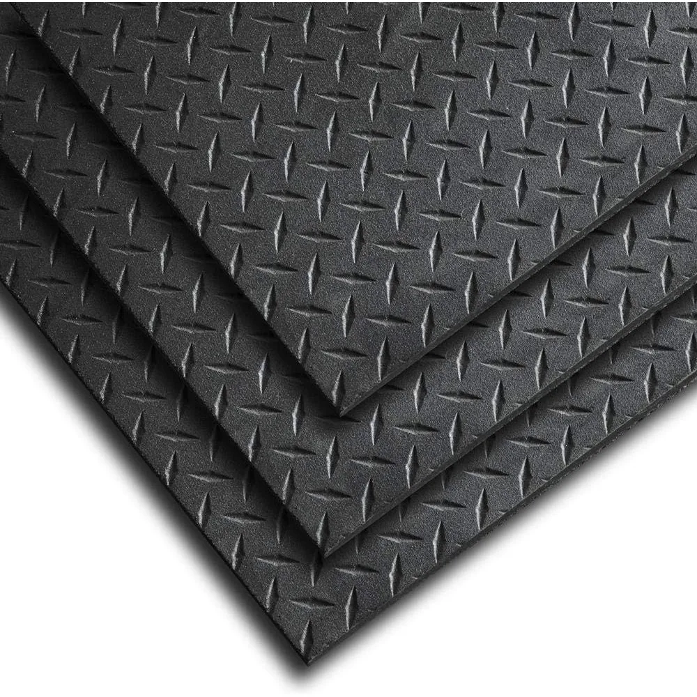 

Heavy Duty Rubber Floor Mat (RF546) for Use on Carpet, Hardwood Floors, Concrete & More, Perfect for Treadmills, Bikes