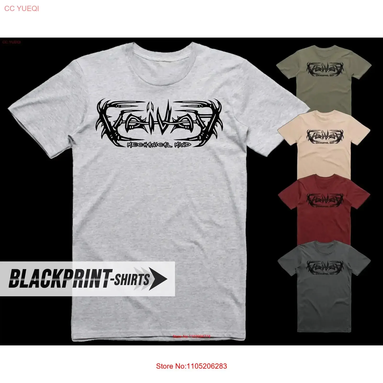 

Футболка Voivod Mechanical Mind, хлопковая мужская, все размеры, S, 5XL, 18 цветов, постер, обложка альбома, винтажная, унисекс, универсальная