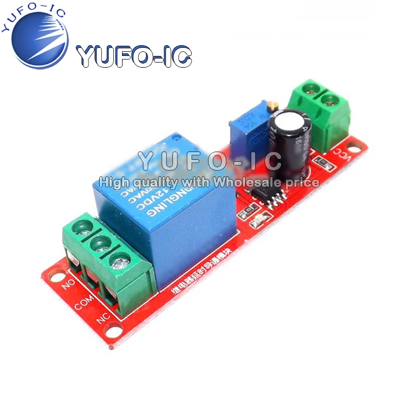 NE555 Delay Module Monostable Switch Delay on/off Switch (12V) Automotive Electrical Delay