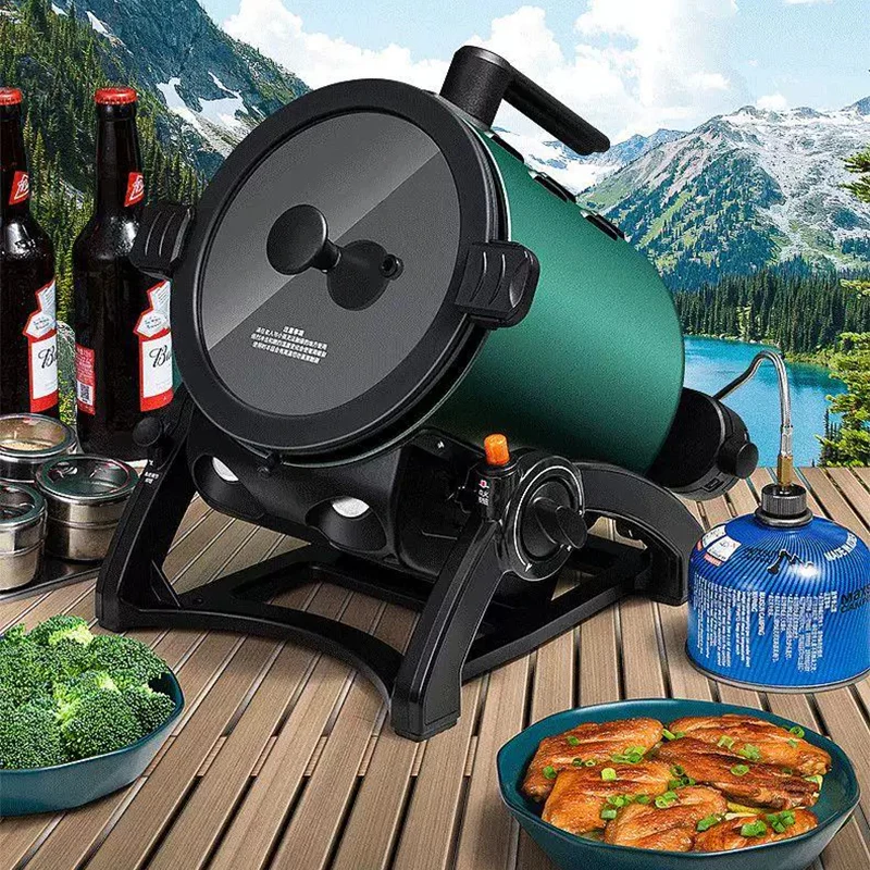 ポータブルアウトドアストーブ、キャンプストーブ、ガスストーブ - Outdoor Camping Gas Stove のレビューと価格