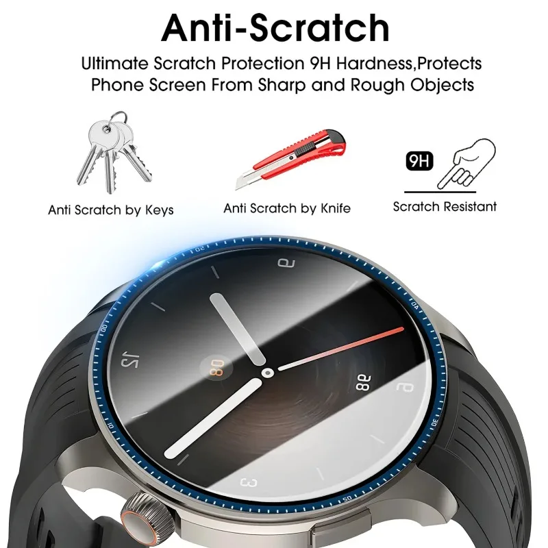 Screen Protector for Amazfit Balance 2 Cover Curved Full Coverage Protective Watch Film for Huami Amazfit Balance2 Accessories