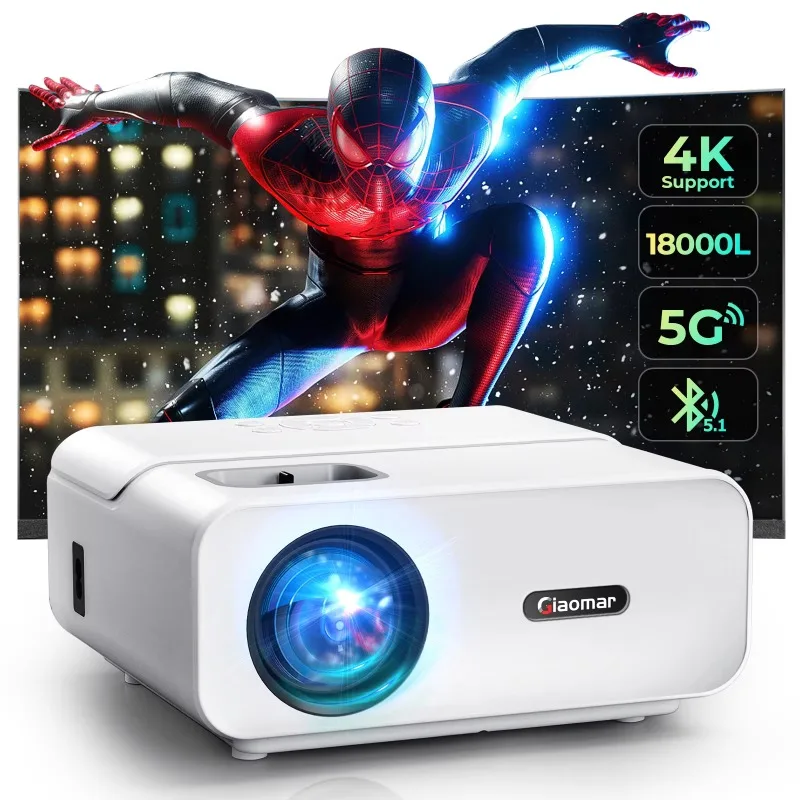 Hd Projector Projector Design Support 4K 3D Home Cinema Portable Mini Multimedia Light Day Projector