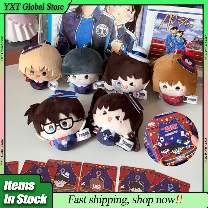 

Minidoll Detective Conan Magic Stage Series Plush Blind Box Anime Figure Mini Keychain Model Cute Gift Mysterious Surprise Box
