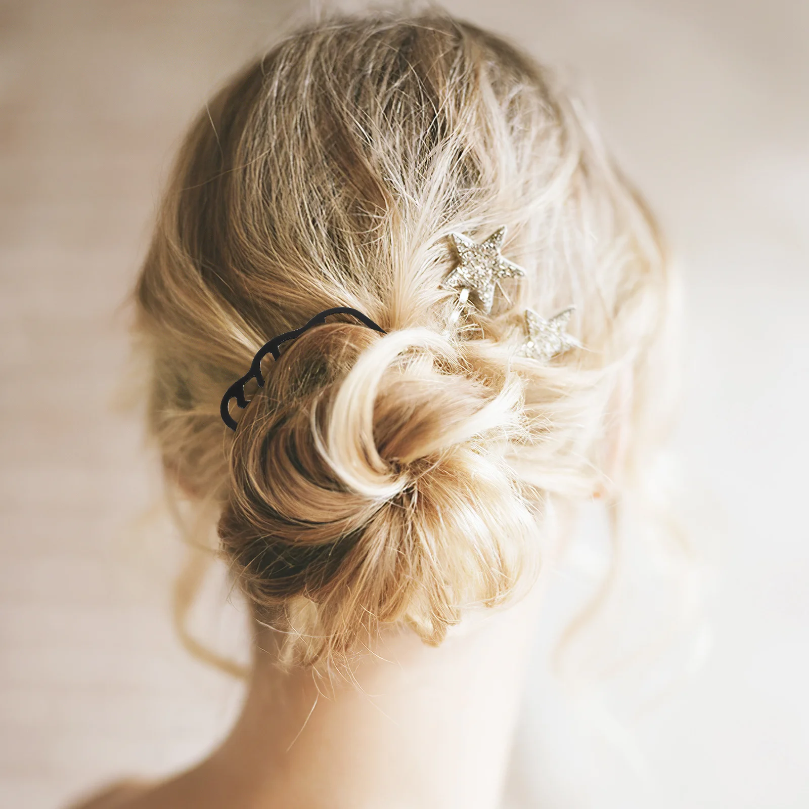 

6Pcs Metal Hair Comb Set Exquisite Elegant Fine Teeth Secure Hold Stylish Updo Hair Tools for Women Girls Combs for Women