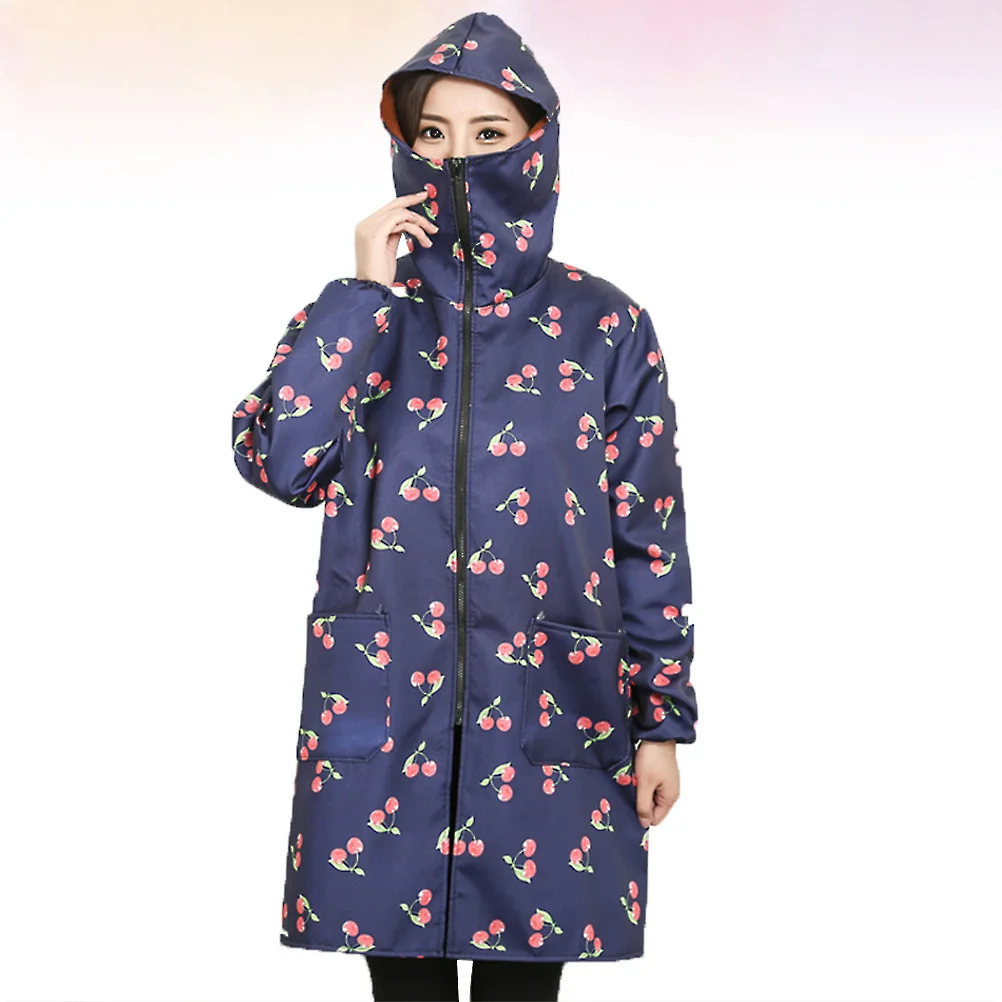 Masker Overkleding Lange mouwen Kers Maat Xxl Waterdicht Oliebestendig Zonnebrandcrème Keuken Werkkleding Thuis Comfortabel