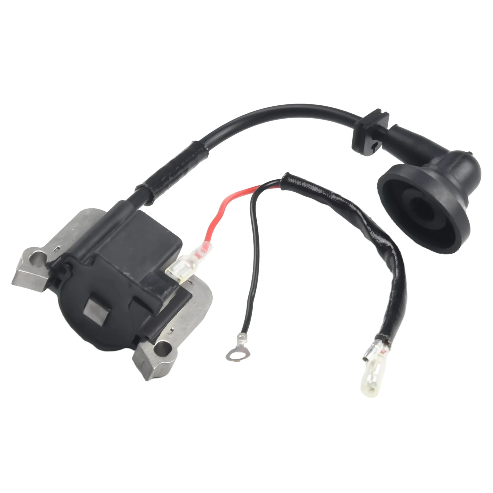 A Ignition Module Designed For Efficient Operation In Two Engines Of Chain Saws And Lawn Mowers With A Spacing Of 52 mm