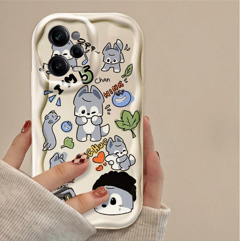 S-Stray Cartoon K-kids Phone Case for Xiaomi Redmi Note 14 13 12 11 10 9 Pro Plus 14S 12S 11S 10S 9S Redmi 14C 14R 13C 12 4G 5G