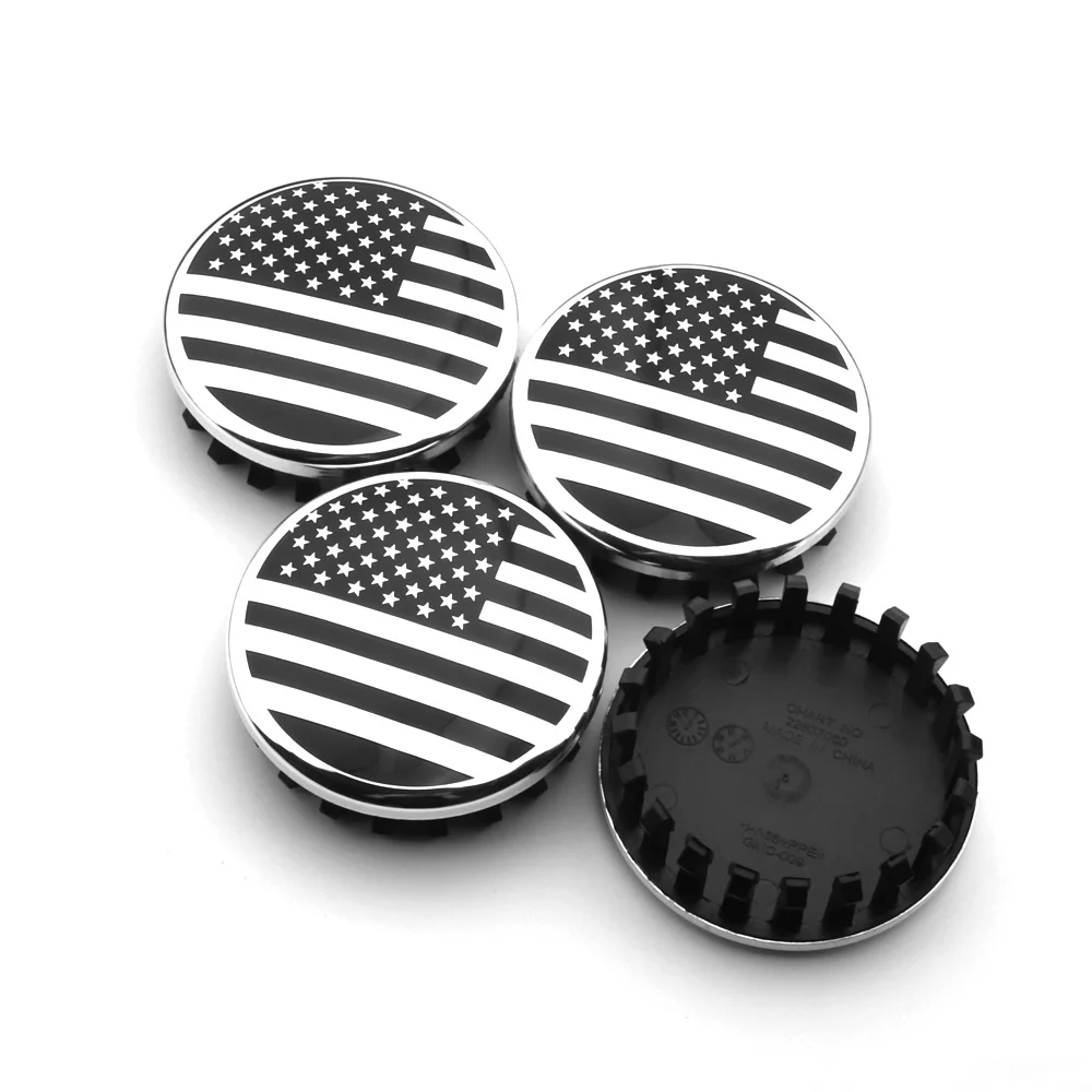 For Chevrolet 3.25 Inches 83mm Wheel Center Hub Caps Covers Fit Most 18 20 22 Rims For Suburban Silverado Tahoe For GMC Sierra