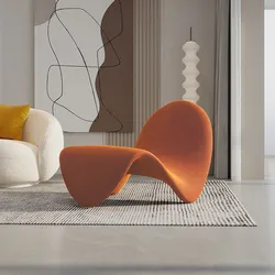 Tong Stoel Luie Persoon Sofa Single Designer Modellen Woonkamer Balkon Liggend Vrije Tijd Creatief Net Rode Ins Stijl Enkele Stoel