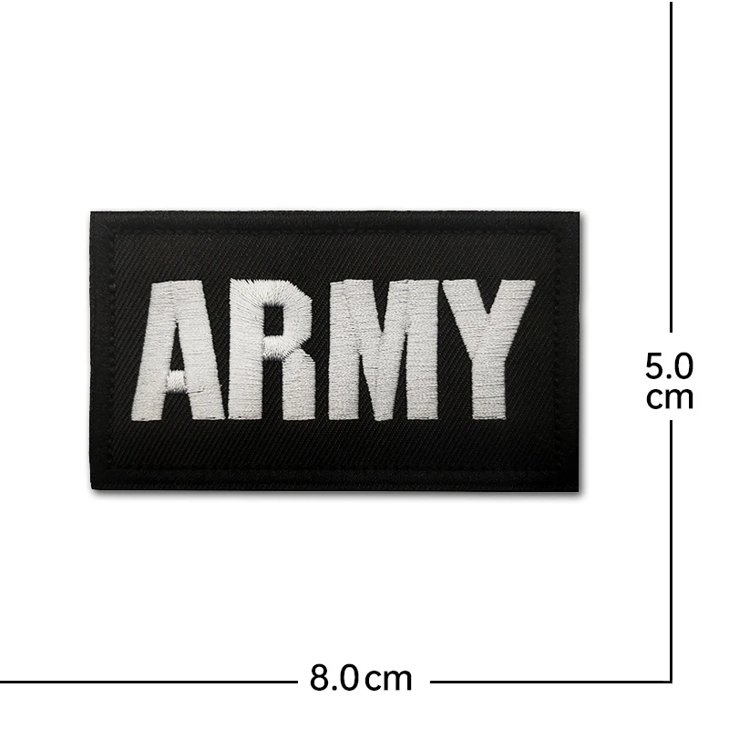 Targeting ARMY Military LOCK Embroidery Cloth Hook Loop Patch Backpack Tactical Morale Badge Applique For Jacket Jeans bag