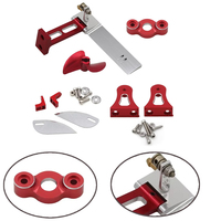 CNC Metal Steering Rudder Propeller Trim Flaps Shaft for UDI903 UDI005 UDIRC RC Boats Upgrade Spare Parts
