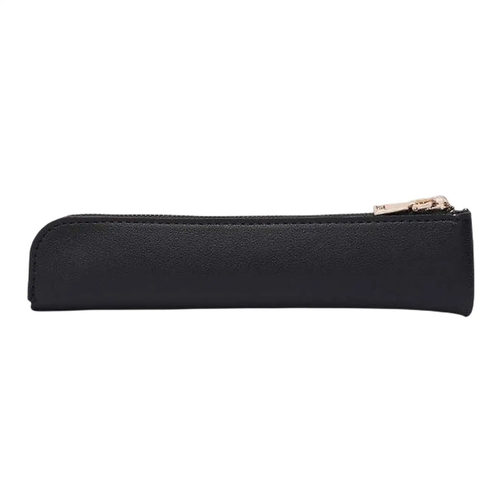 PU Makeup Pouch Pen Holder Pencil Bag Comfortable Measure 7.9x0.4x1inch Small