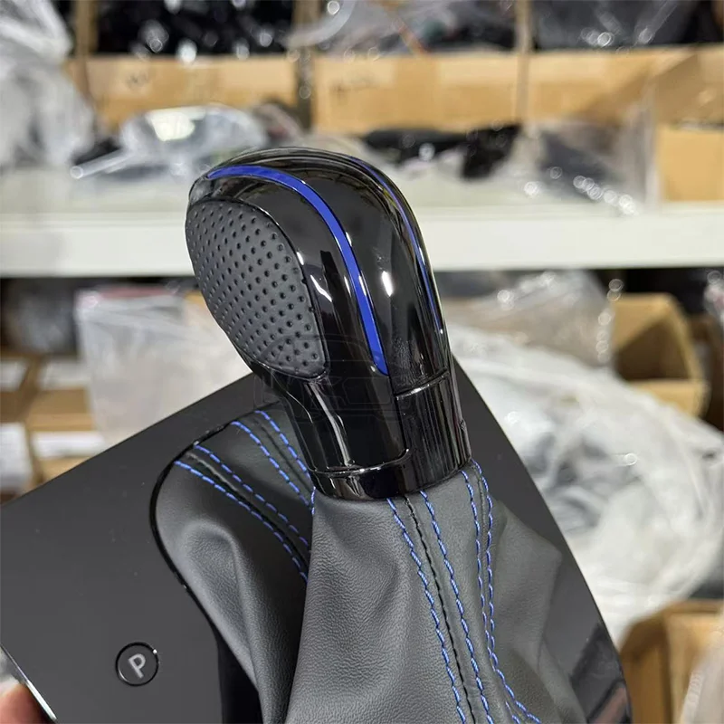 مناسبة لفولكس واجن جولف 6 MK6 GTI GLI رافعة تحول كرة اليد DSG التحول المقبض العلامة التجارية الجديدة الأصلية مع غطاء غبار #4