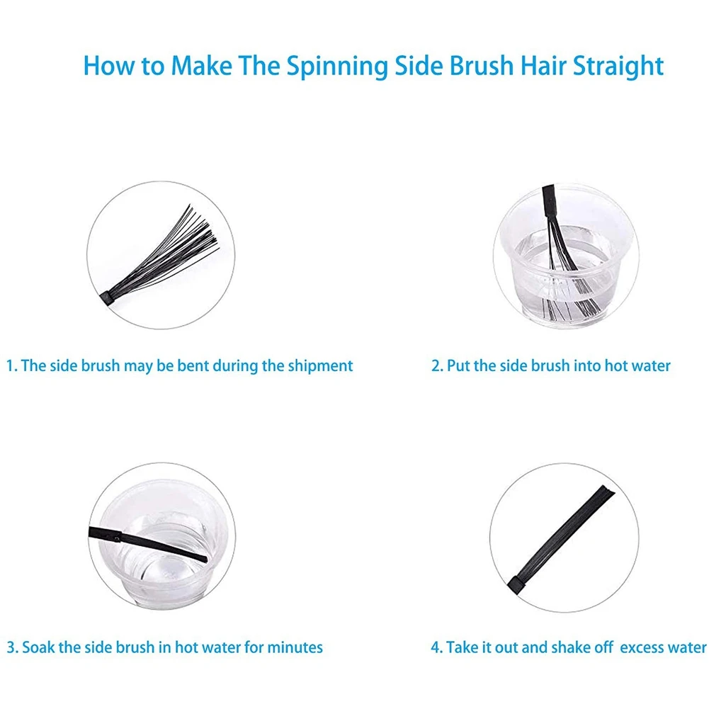 Ensemble de pièces de rechange pour aspirateur Robot ILIFE V3 V3S V5 V5S V5S Pro, brosses latérales de filtre AC66, accessoires