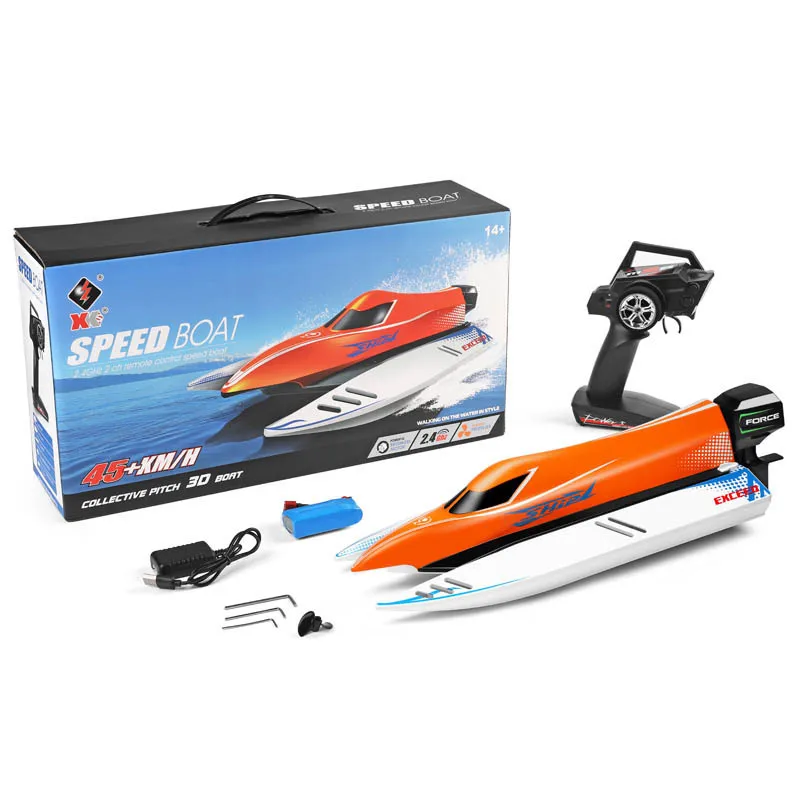 RC WL915-A control remoto sin escobillas barco de alta velocidad completamente proporcional verdadero F1 antivuelco alarma eléctrica baja control remoto sp