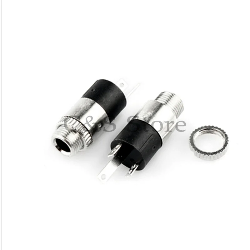 5pcs PJ392 Stereo Female Sockect Jack 3.5 Audio Headphone Connector 3.5mm Stereo Headphone Audio Video Jack Socket Plug PJ-392