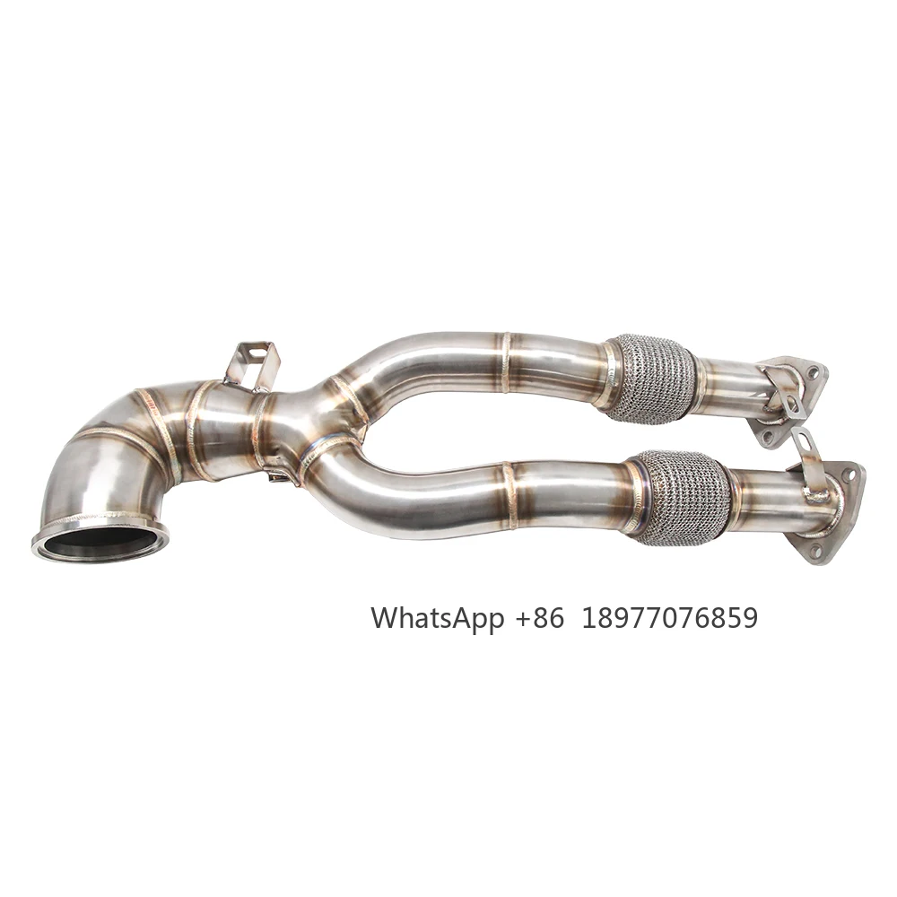 

KYOSTAR 2015+ Audi 8V RS3 And 8S TTRS 2.5T EVO 304 Stainless Steel Race Downpipe 3.5'' New Condition Engine Car