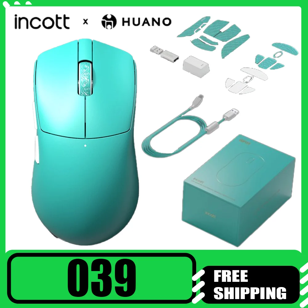 

Мышь Incott 399, три режима, 8 К, быстрая зарядка, горячая замена, беспроводная игровая мышь, индивидуальные эргономичные подарки для ПК, геймеров