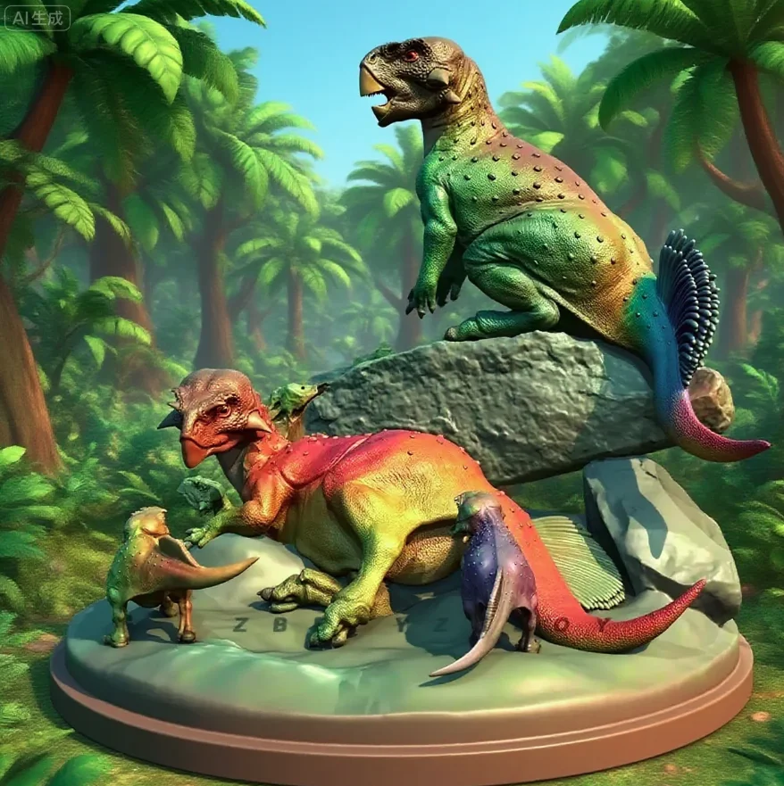 

Overall heights 60mm 80mm 100mm Resin model kit self-assembly and coloring TD-7454/3D