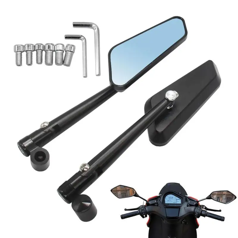 

Motorcycle Side Mirrors Bicycle Riding Rearview Mirrors Modified Motorcycle Rearview Mirror Wind Wing Mountain Bike Side Mirror