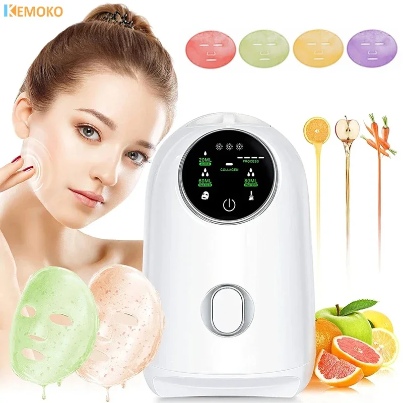 

New SmartMask Machine Home Use Mask Making DIY Vegetable Fruit Juice Milk Self-made Facial Mask Automatic Mask Maker SPA Care