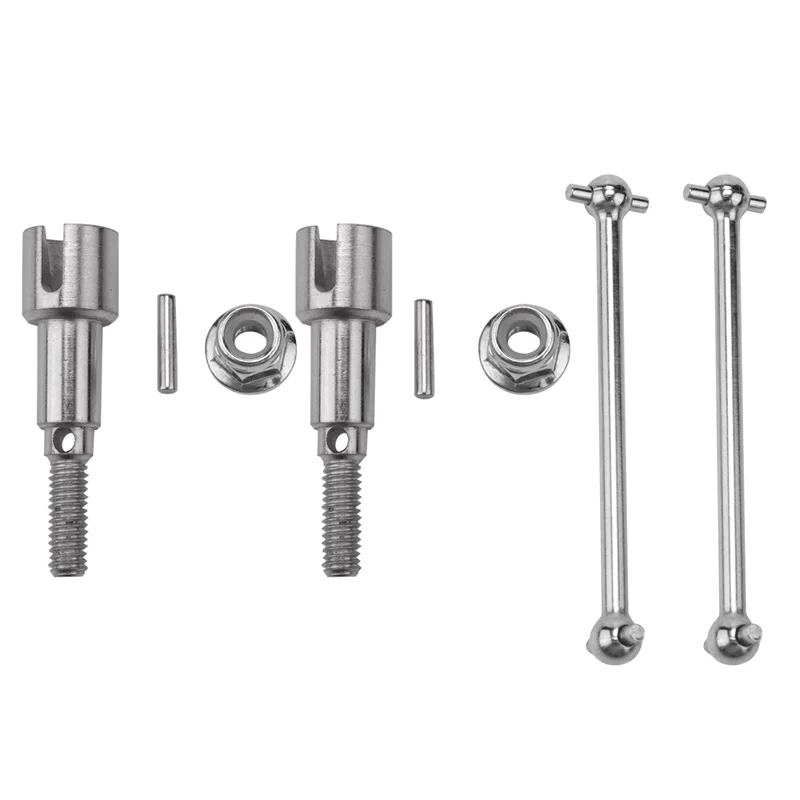 BAAA-металлический задний приводной вал Dogbone для HBX 16889 16889A 16890 16890A SG 1601 SG 1602 SG1601 SG1602 RC Автозапчасти Аксессуары