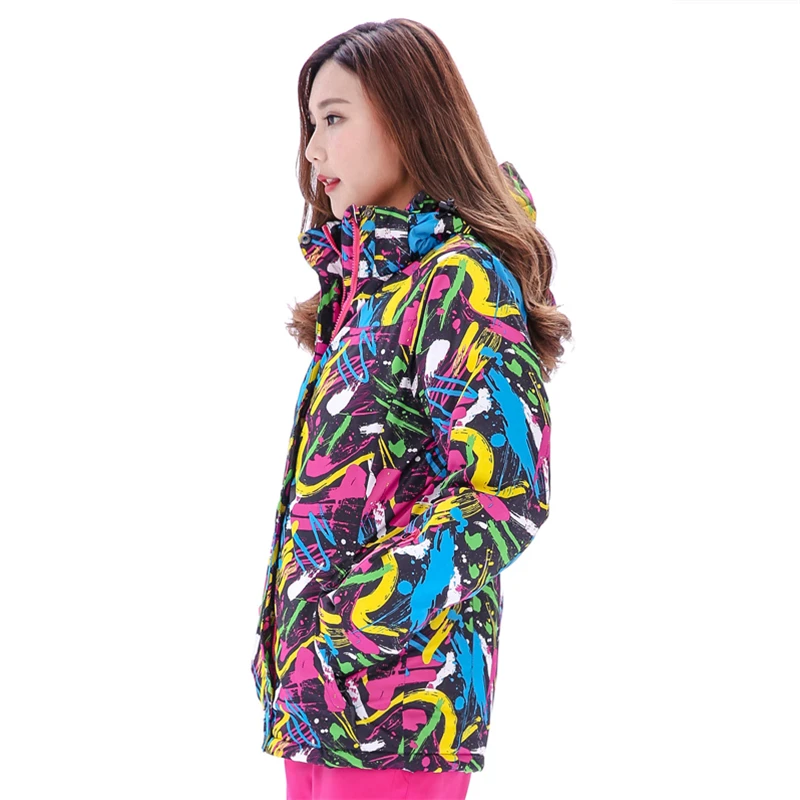 여성용 스노보드 슈트 세트, 스노우웨어, 방수, 방풍, 아웃도어 코트, 스키 의상, 재킷, 스트랩 팬츠, 비브, 저렴한 가격