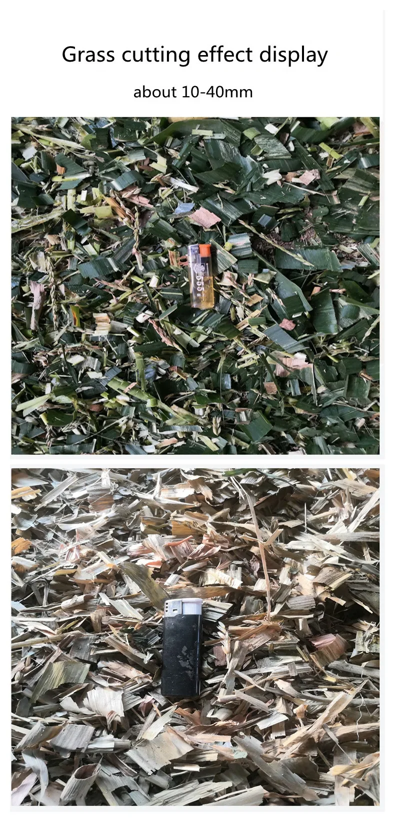 Poultry Feed Processing Machine Hay Corn Maize Silage Agricultural Fodder Cutter Crusher Multi Purpose Grass 