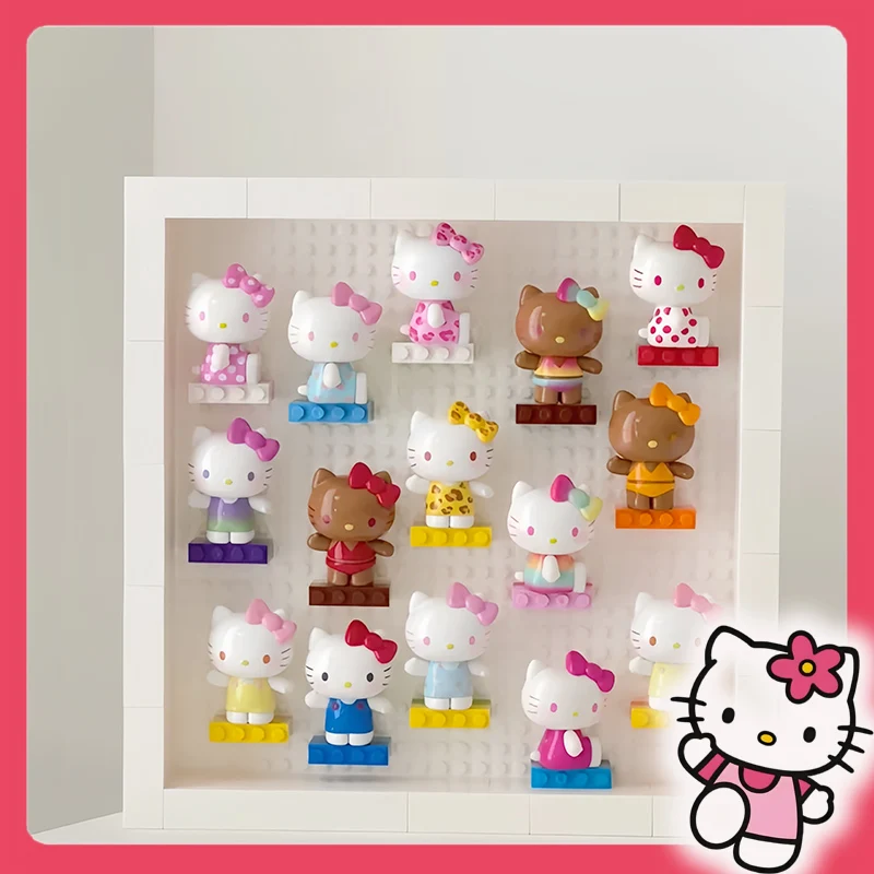 

Official new product Sanrio Hello Kitty Summer Rainbow Candy series blind box cute mini Hello Kitty genuine co branded blind box