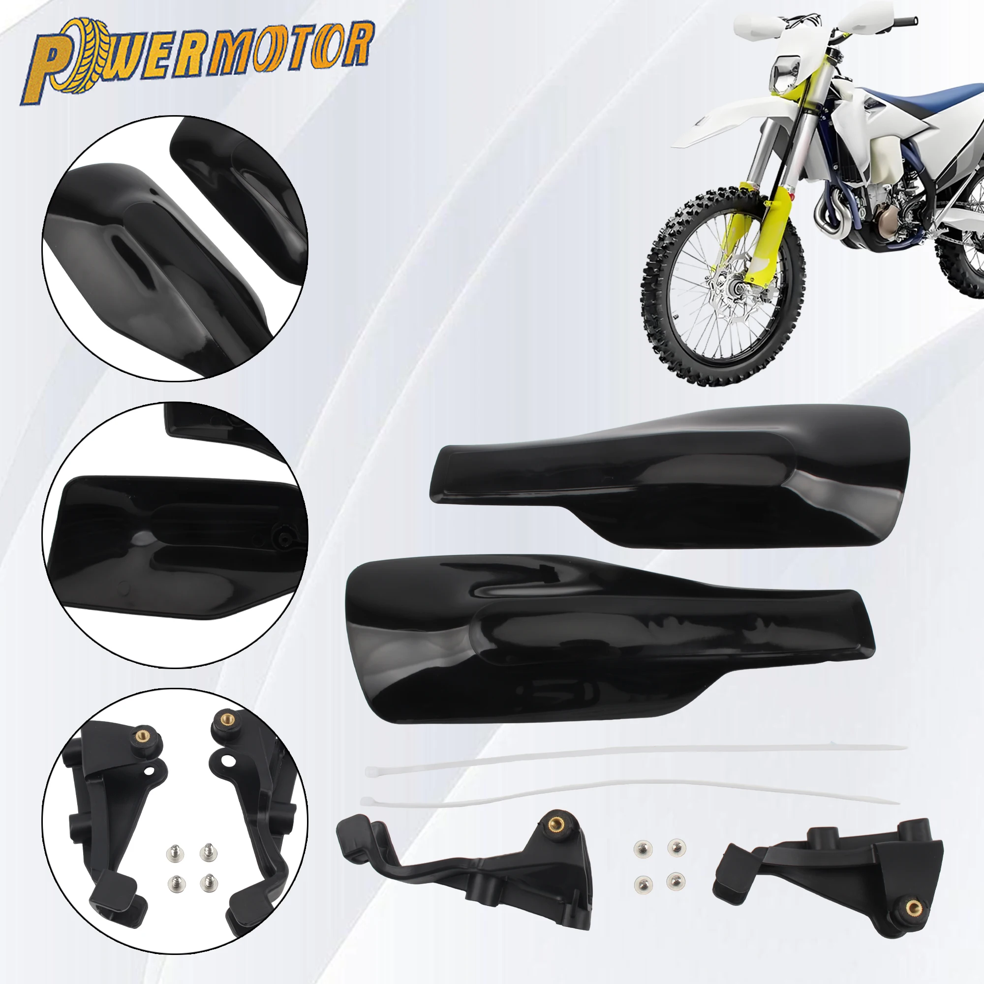 

For Husqvarna Motocross Handguards Hand Protector for TX FC FE TE TC FX 125 250 300 350 450 501 501S DirtBike Supermoto Modified